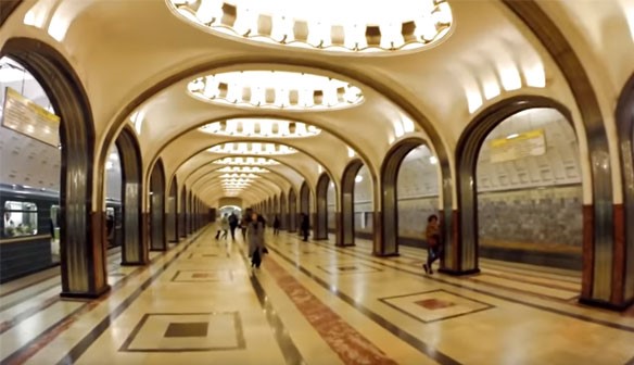 Cours de russe de qualité - Московское метро - Métro de Moscou